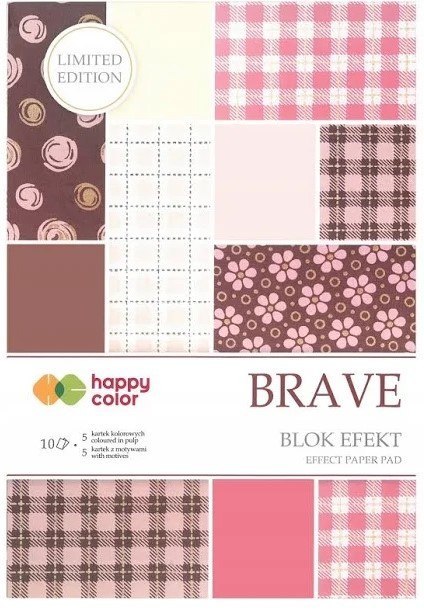 EFFECT BRAVE BAD A4/10ARK 5 HAPPY COLOR THEMES HA 7717 BR WPC